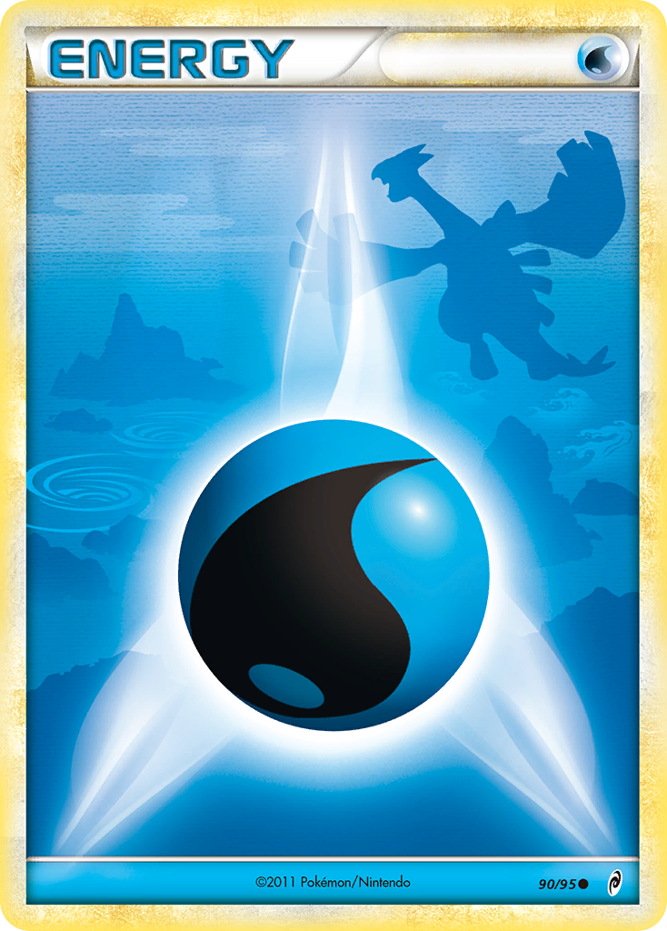 Water Energy (90/95) - Call of Legends Pokémon Card