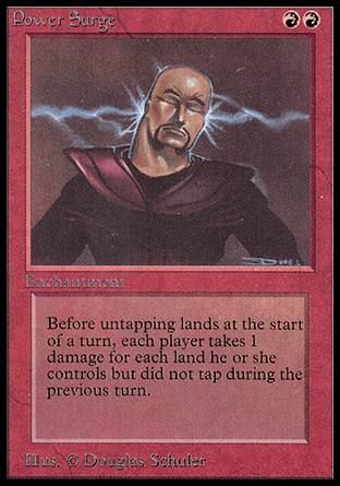 Power Surge (Alpha) Trading Card