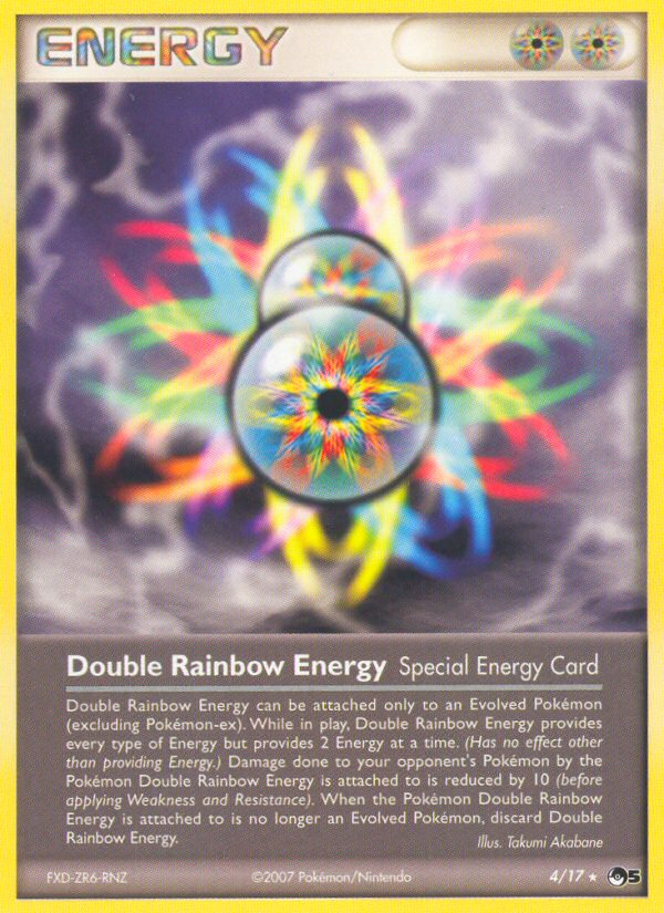 Double Rainbow Energy (4/17) - POP Series 5 Pokémon Card