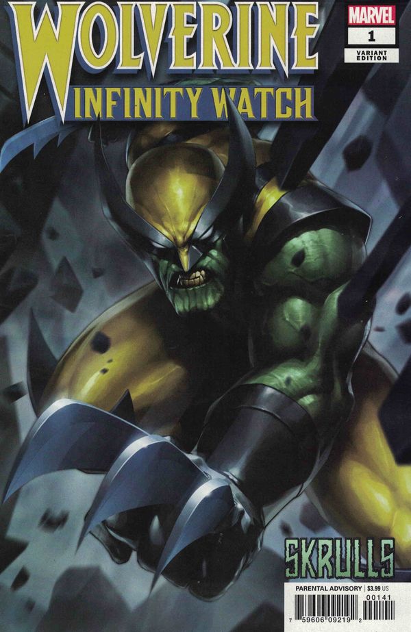Wolverine: Infinity Watch #1 (Jee Hyung Lee Skrulls Variant)