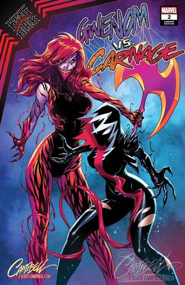 King in Black: Gwenom vs. Carnage #2 (JScottCampbell.com Edition A)