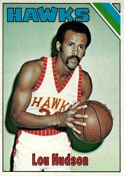 Lou Hudson 1975 Topps #25 Sports Card