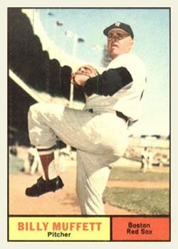 Billy Muffett 1961 Topps #16 Sports Card
