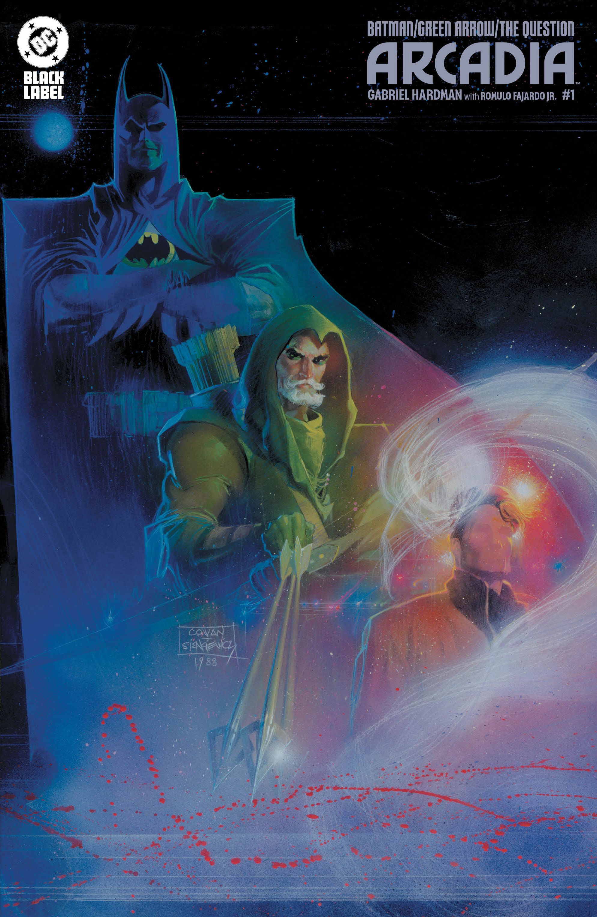 Batman / Green Arrow / The Question: Arcadia #1 (Cvr C Denys Cowan & Bill Sienkiewicz Variant) Comic