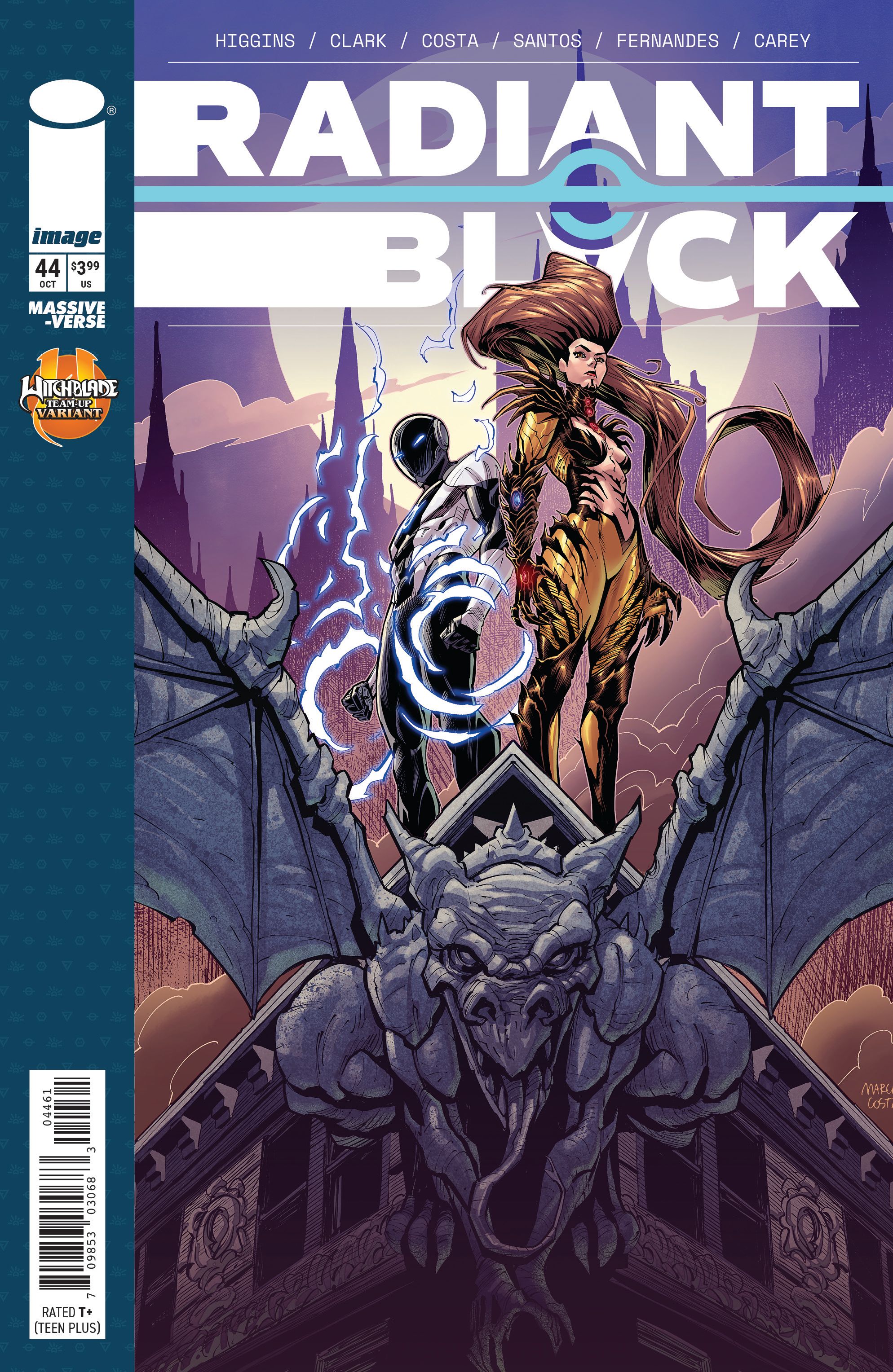 Radiant Black #44 (Cvr F Marcelo Costa Witchblade Team Up Variant) Comic