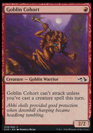 Goblin Cohort (Duel Decks : Anthology) Trading Card