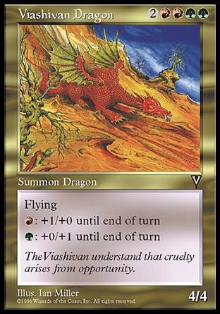 Viashivan Dragon (Visions) Trading Card