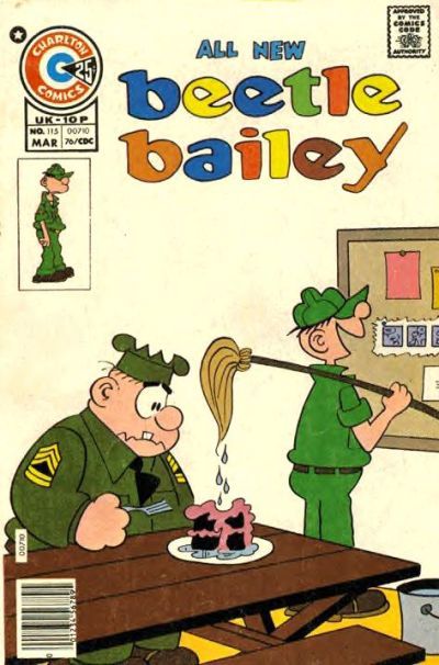 Beetle Bailey #115 Comic