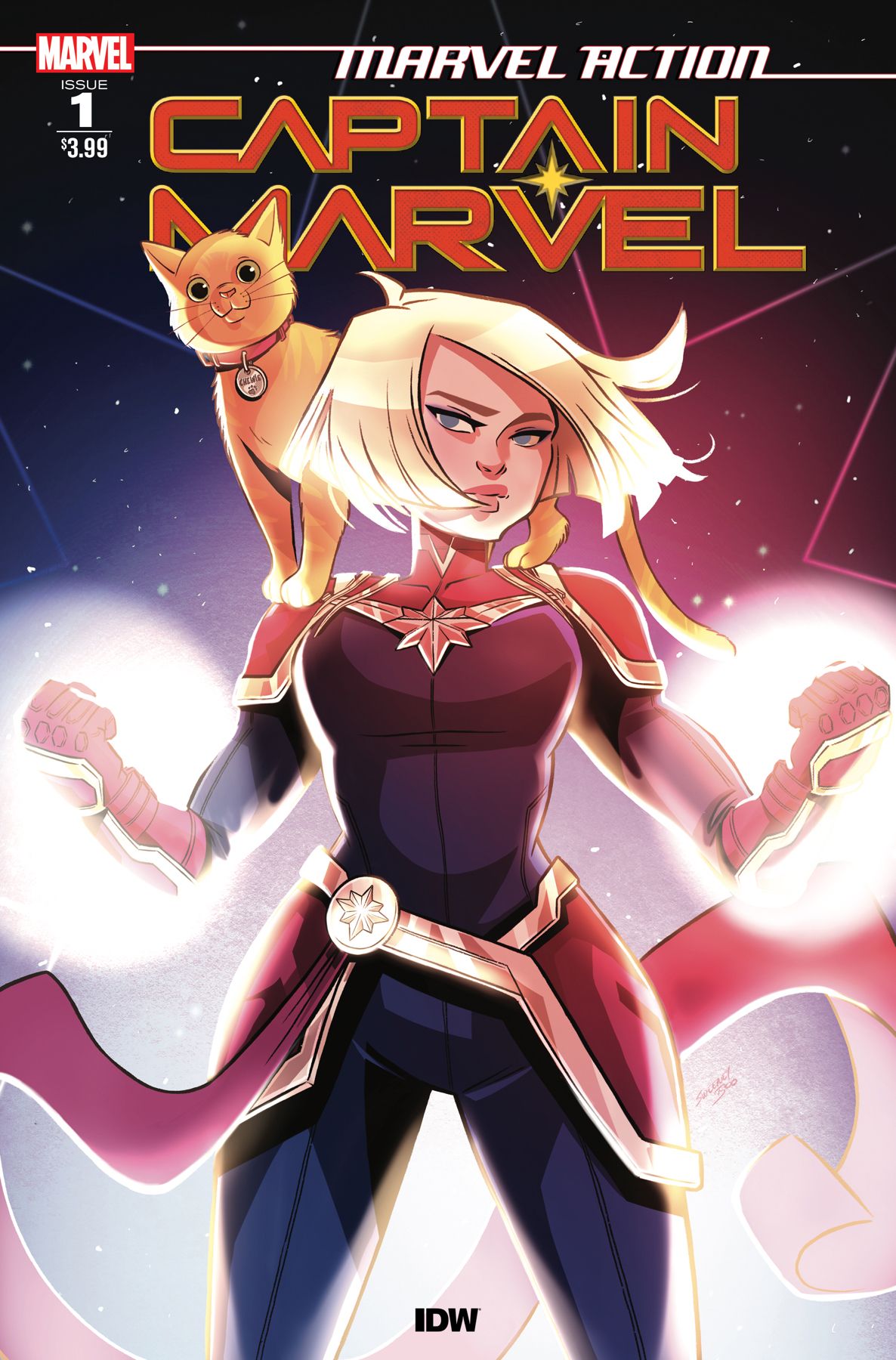 Marvel Action: Captain Marvel #1 Comic
