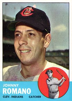 Johnny Romano 1963 Topps #72 Sports Card