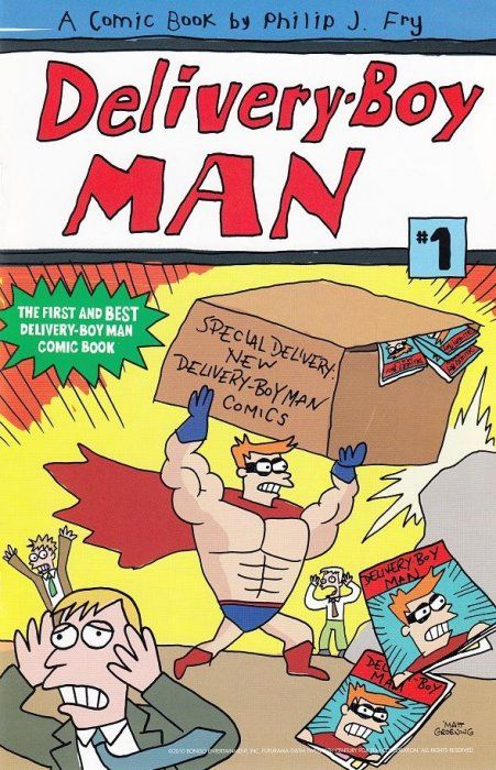 Delivery-Boy Man Comic
