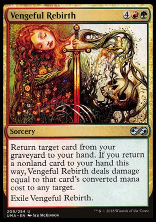 Vengeful Rebirth (Ultimate Masters) Trading Card