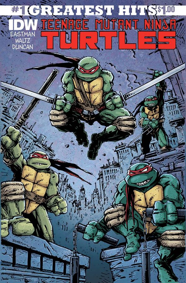 Teenage Mutant Ninja Turtles #1 Idw Greatest Hits #1