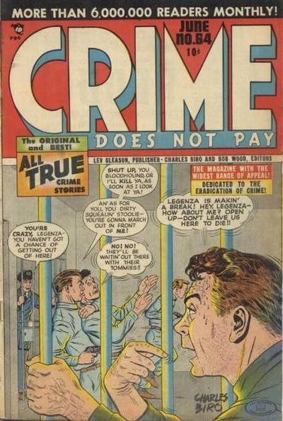 Crime Does Not Pay #64 Comic