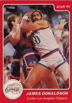 James Donaldson 1984 Star #17 Sports Card