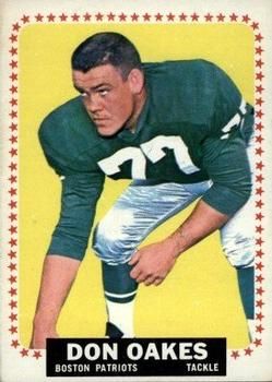 Don Oakes 1964 Topps #15 Sports Card