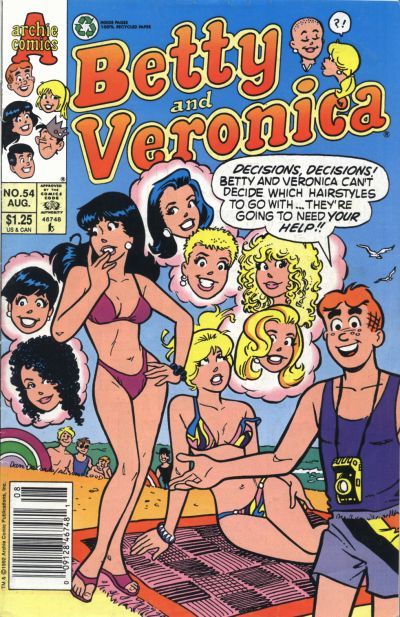 Betty and Veronica #54 Comic