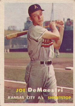Joe DeMaestri 1957 Topps #44 Sports Card