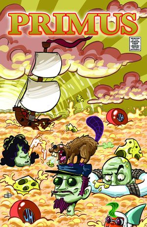 Rock and Roll Biographies #3 (Primus Rare Real Metal Cover)