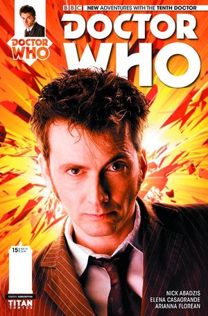 Doctor Who: The Tenth Doctor #15 (Subscription Photo)