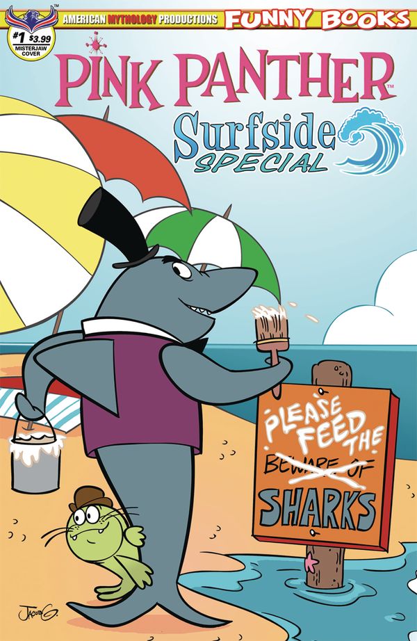 Pink Panther Surfside Special #1 (Ropp Catch A Wave Cover)