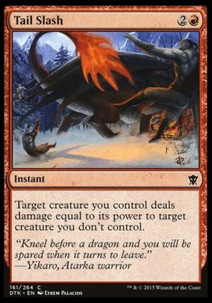 Tail Slash (Dragons of Tarkir)