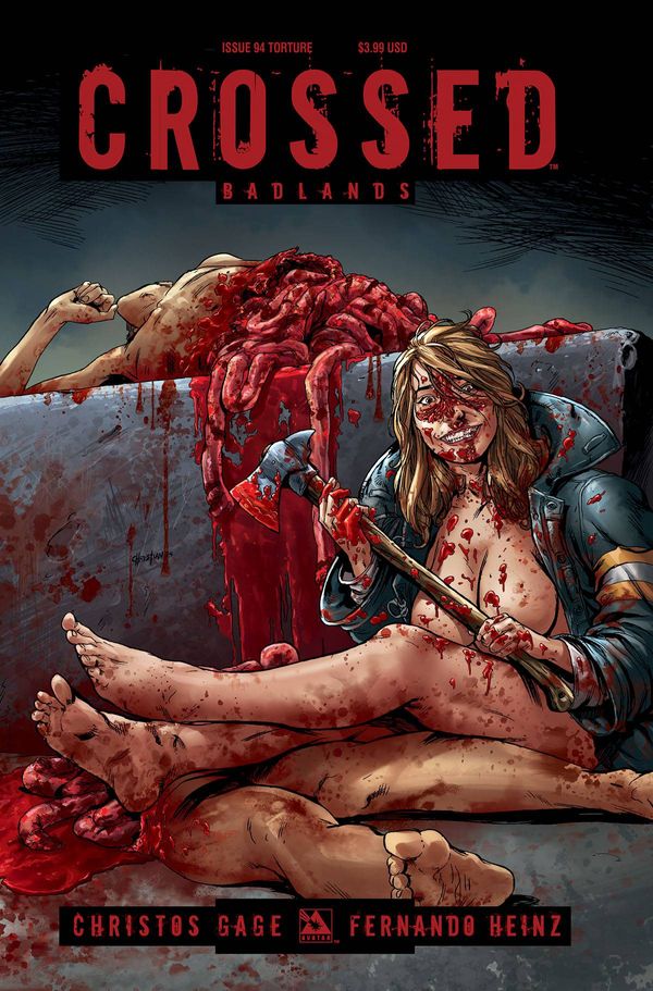 Crossed Badlands #94 (Torture Cover)