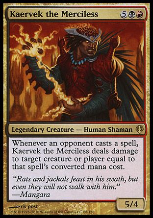 Kaervek the Merciless (Archenemy - decks) Trading Card