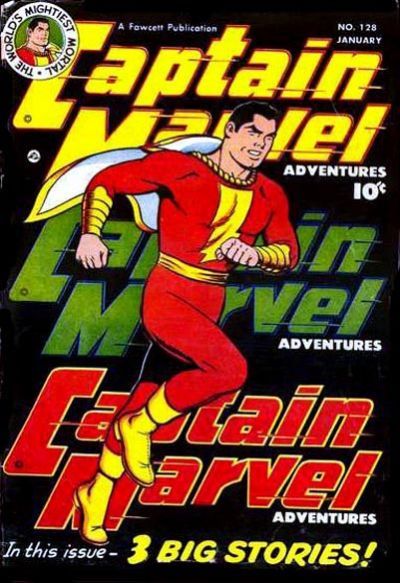 Captain Marvel Adventures #128 Comic