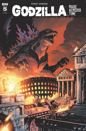 Godzilla Rage Across Time #5 (10 Copy Cover)