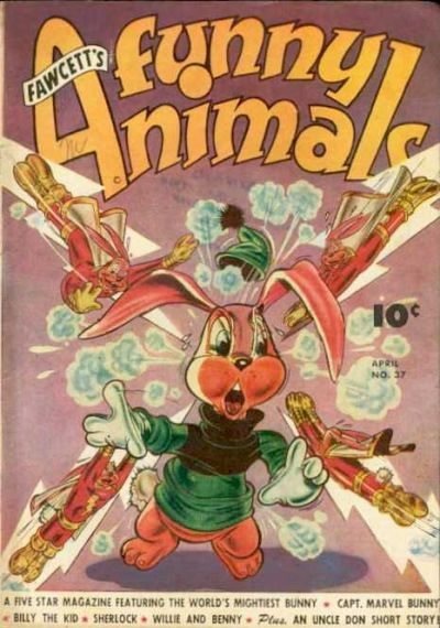 Fawcett's Funny Animals #37 Comic