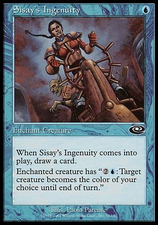 Sisay's Ingenuity (Planeshift) Trading Card