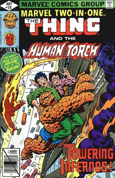 Marvel Two-In-One #59 Comic