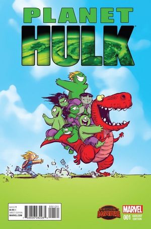 Planet Hulk #1 (Young Variant)