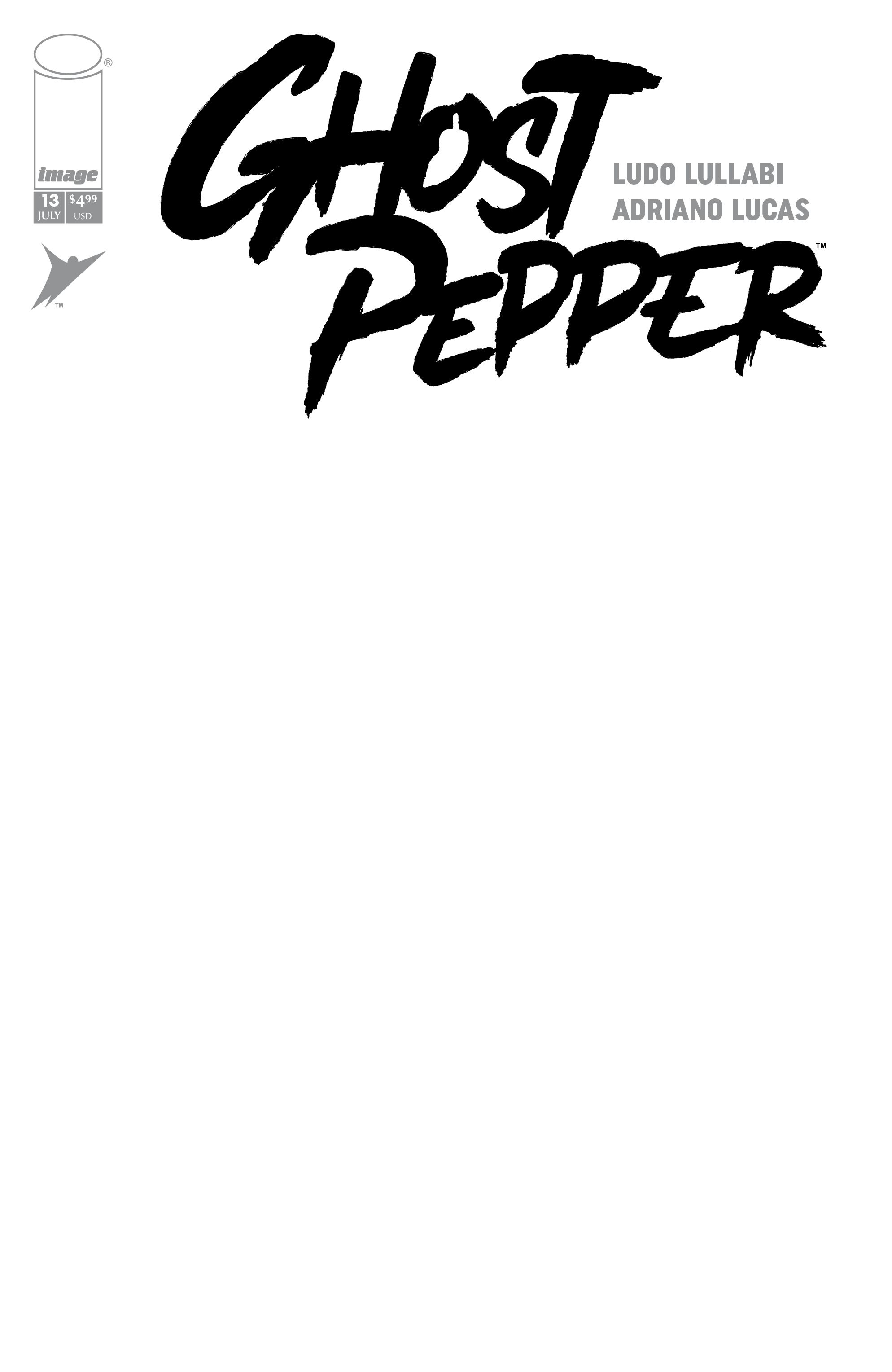 Ghost Pepper #13 (Cvr F Blank Sketch Variant (allocations May Occur) Comic