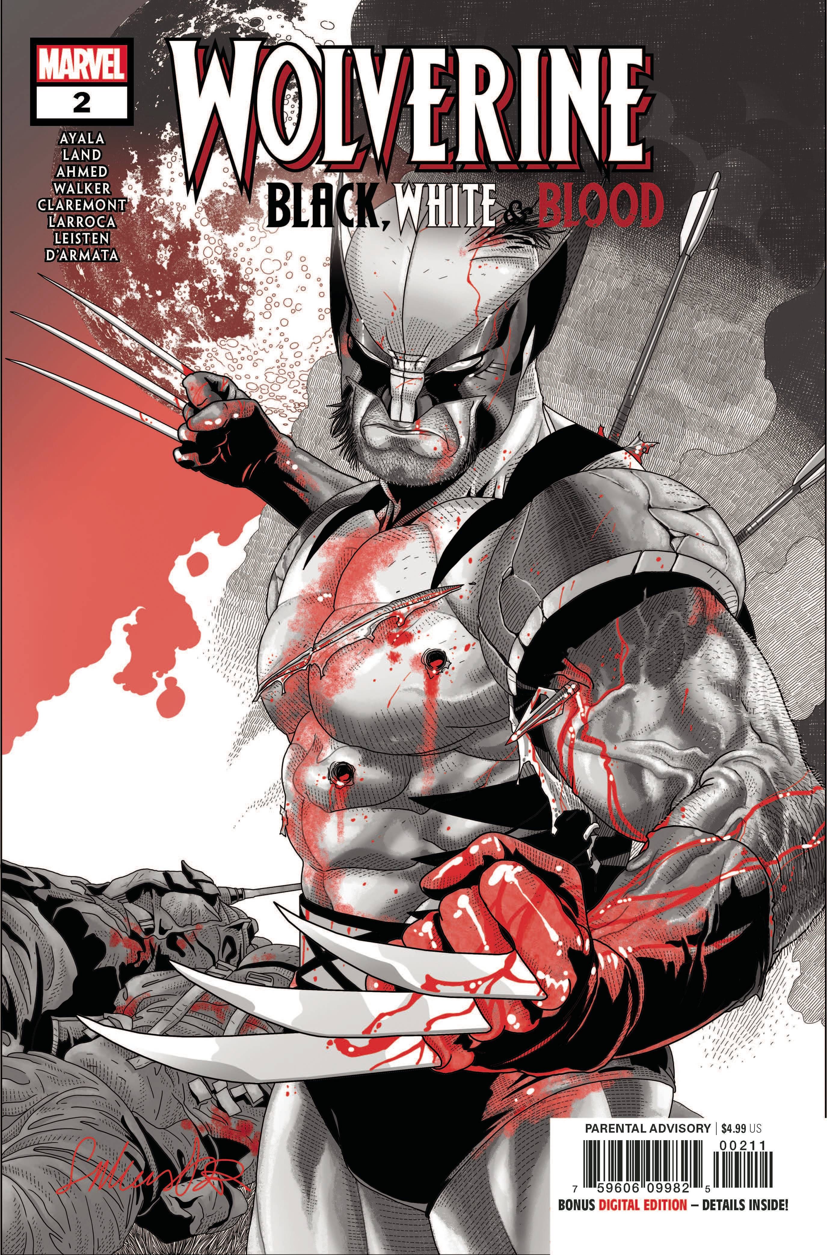 Wolverine: Black White & Blood #2 Comic