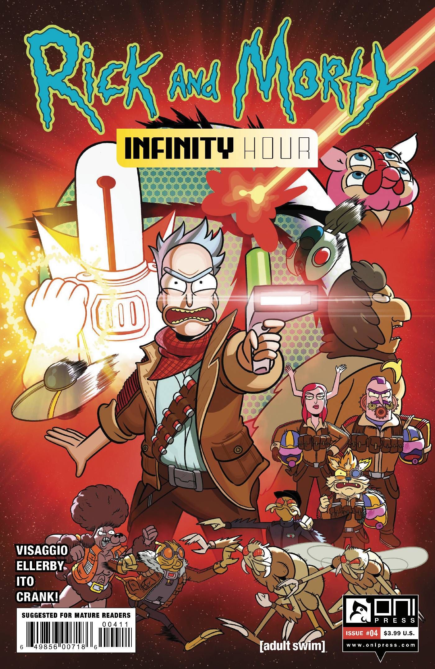 Rick and Morty Infinity Hour #4 Comic