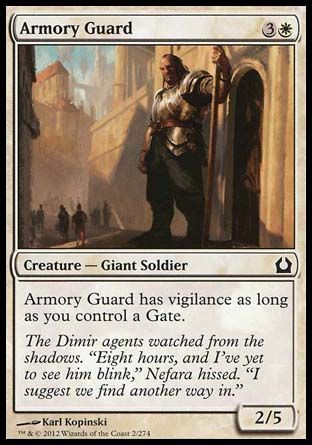 Armory Guard (Return to Ravnica) Trading Card