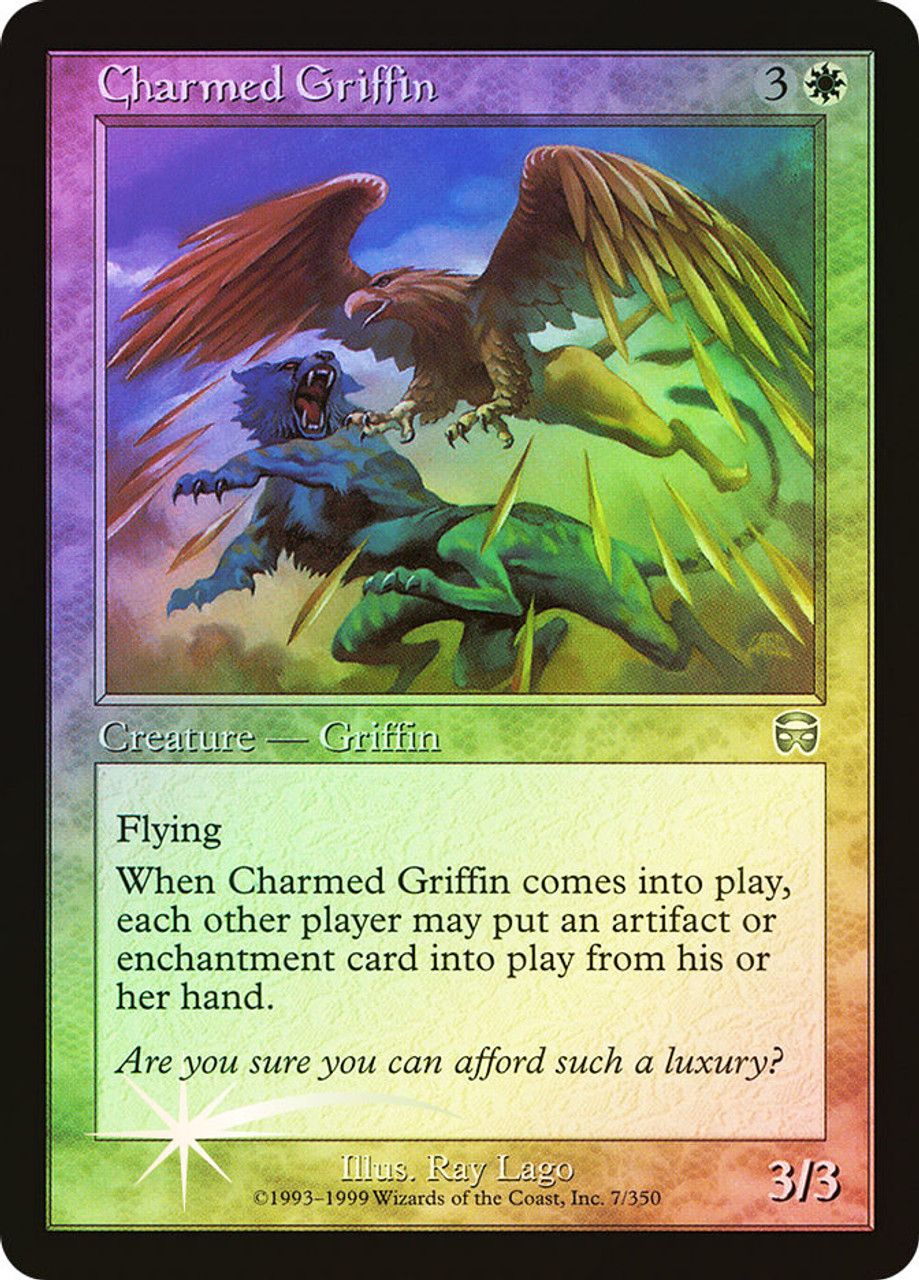 Charmed Griffin (Mercadian Masques - Foil) Trading Card