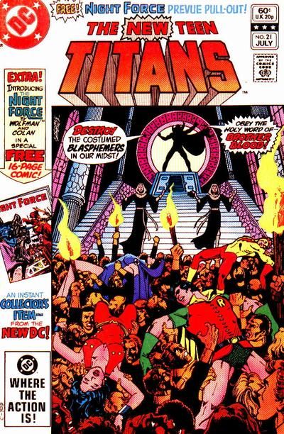 The New Teen Titans #21 Comic