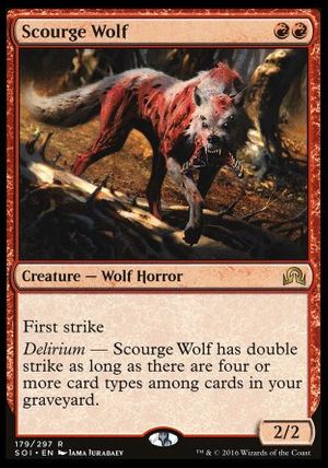 Scourge Wolf (Shadows over Innistrad)