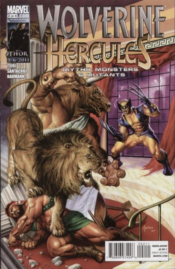 Wolverine/Hercules: Myths, Monsters & Mutants #2
