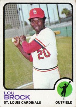  1979 Topps # 665 Lou Brock St. Louis Cardinals