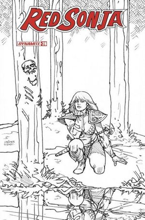 Red Sonja #28 (20 Copy Linsner B&w Cover)