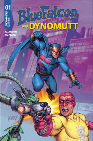 Blue Falcon & Dynomutt #1 (Cvr S Inc 1:7 Joseph Michael Linsner Foil Foc Bonus Variant)