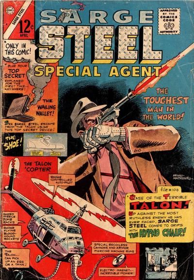Sarge Steel #8 Comic