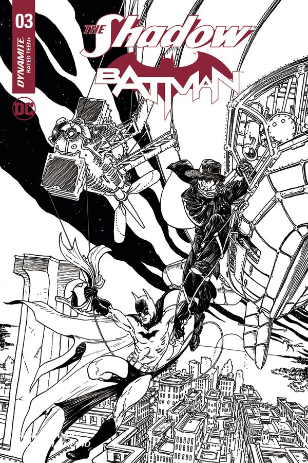 Shadow/Batman #3 (Cover J 50 Copy Kaluta Cover)