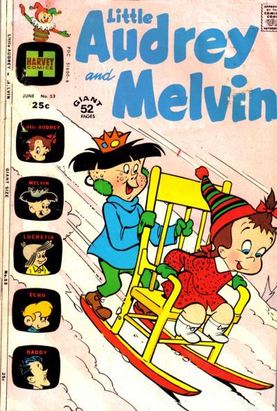 Little Audrey and Melvin #53 Comic