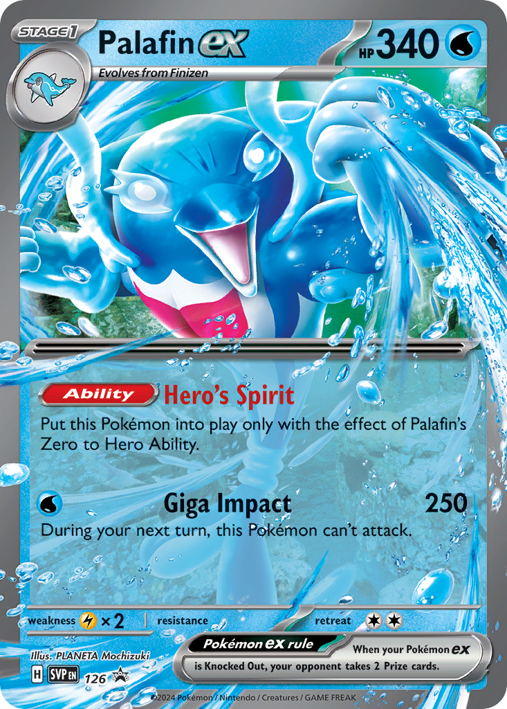 Palafin Pokémon Card