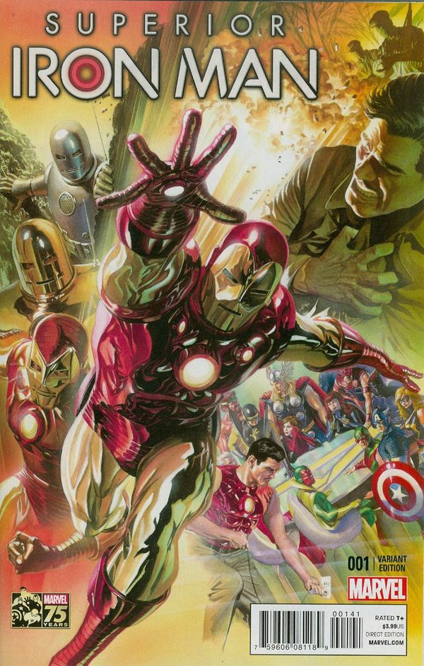 Superior Iron Man #1 (Ross 75th Anniversary Variant)